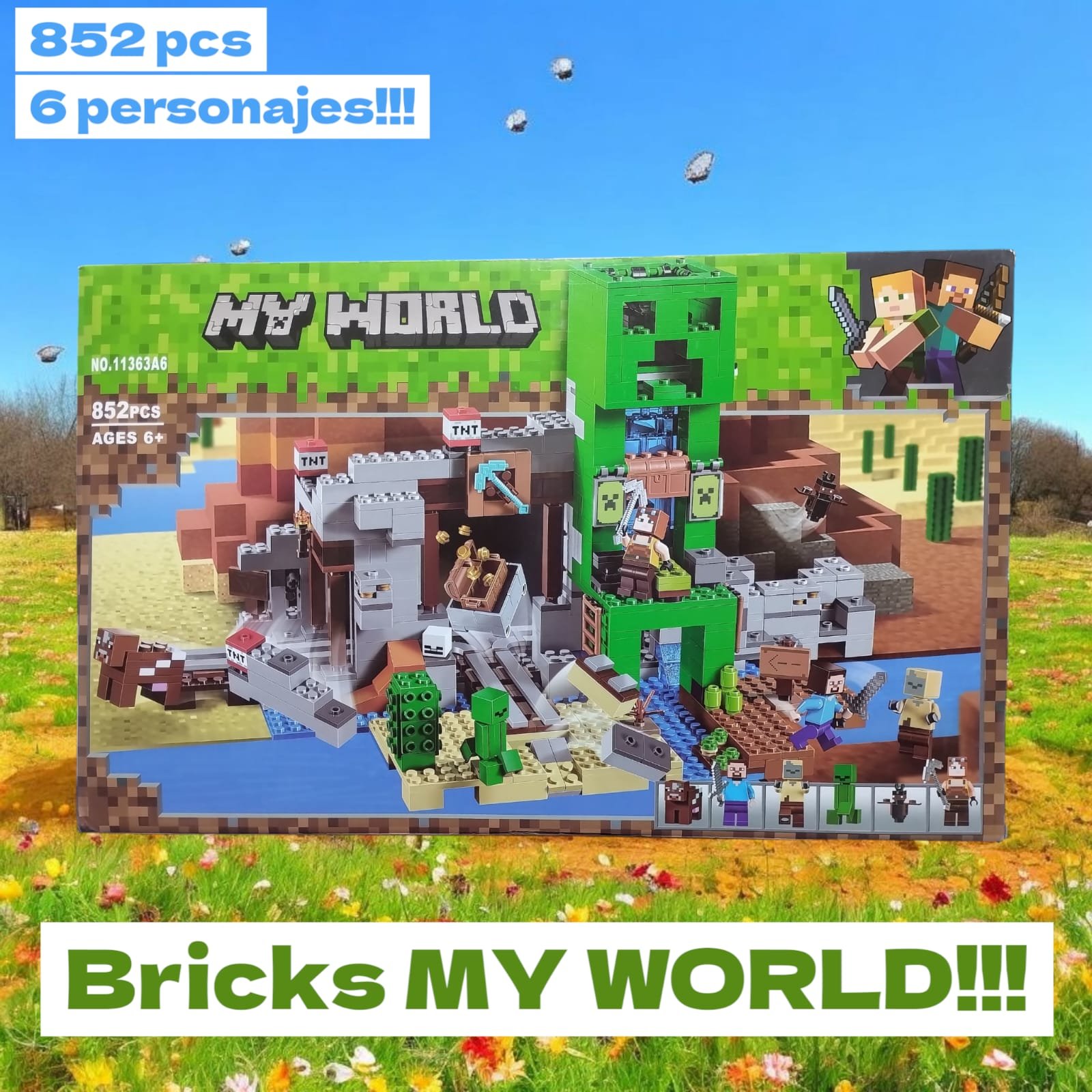 Minecraft Creeper Gigante