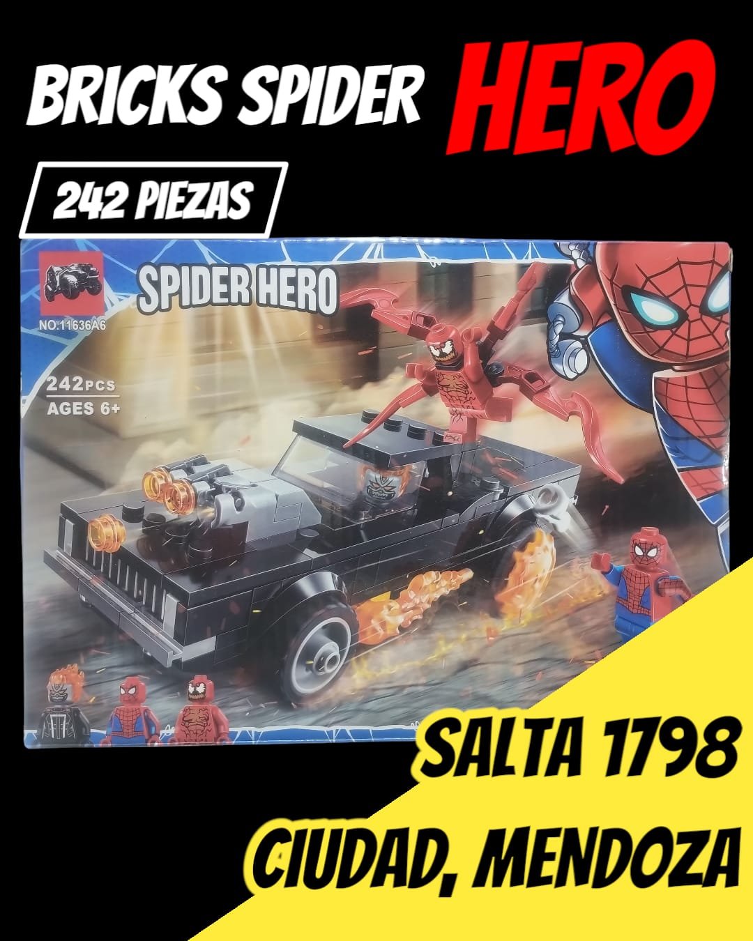 SET ARAÑA 242PCS