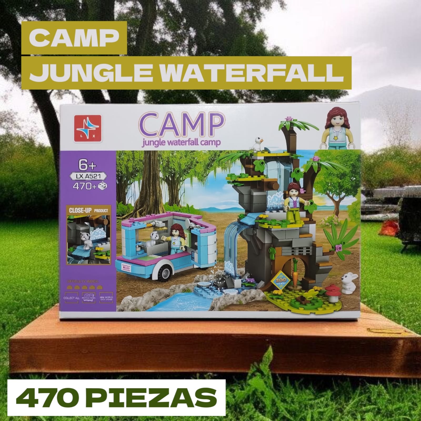 Camp Jungle Watefall