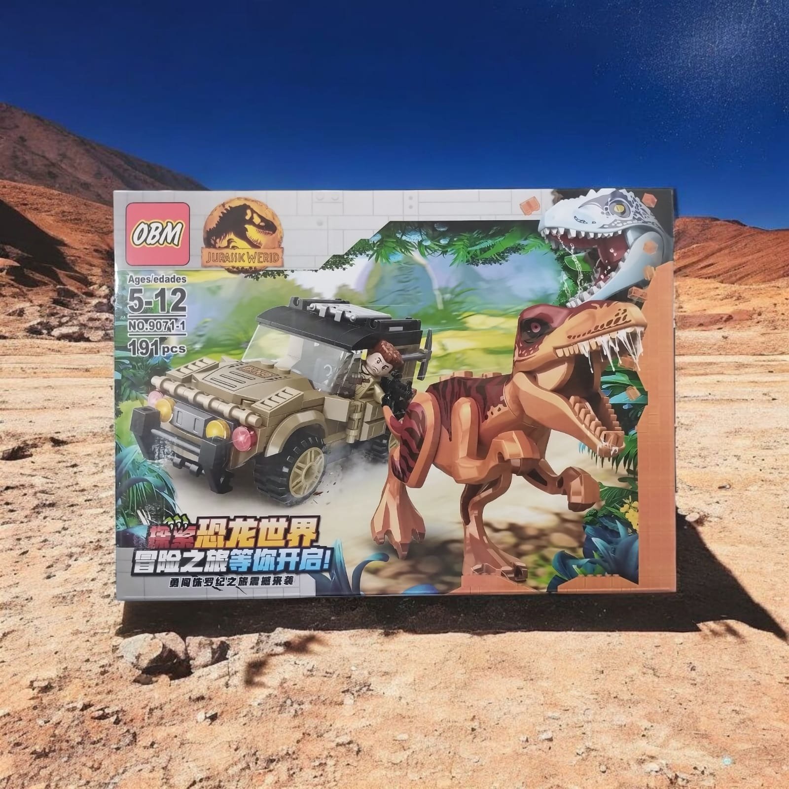 LESGO DINO + VEHICULO