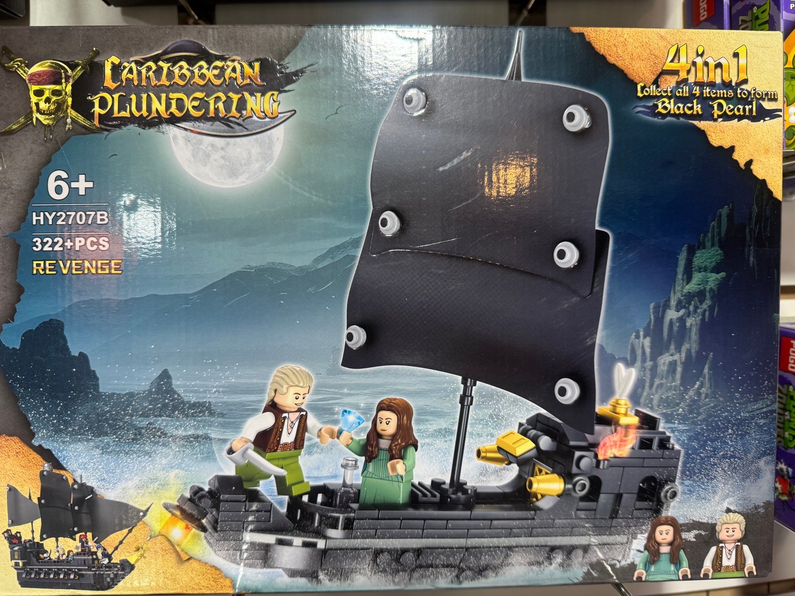 LES CARIBBEAN PLUNDERING