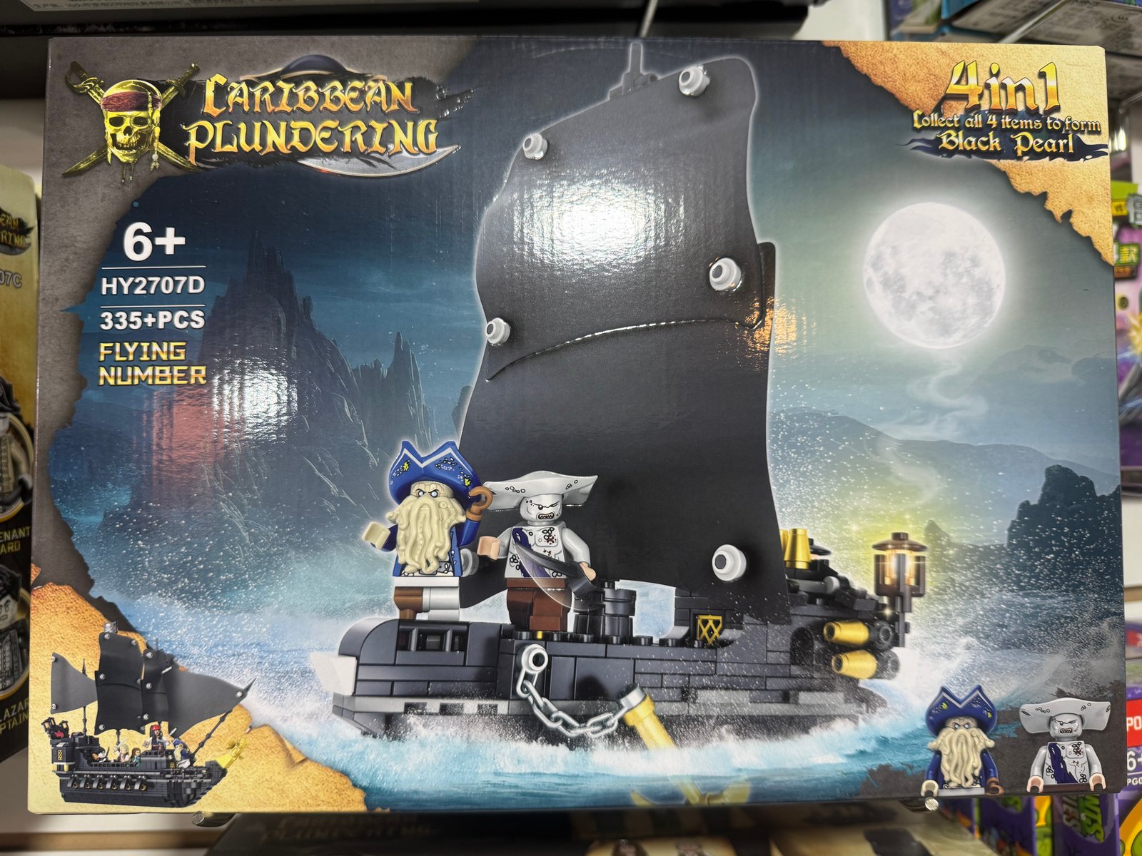 LES CARIBBEAN PLUNDERING