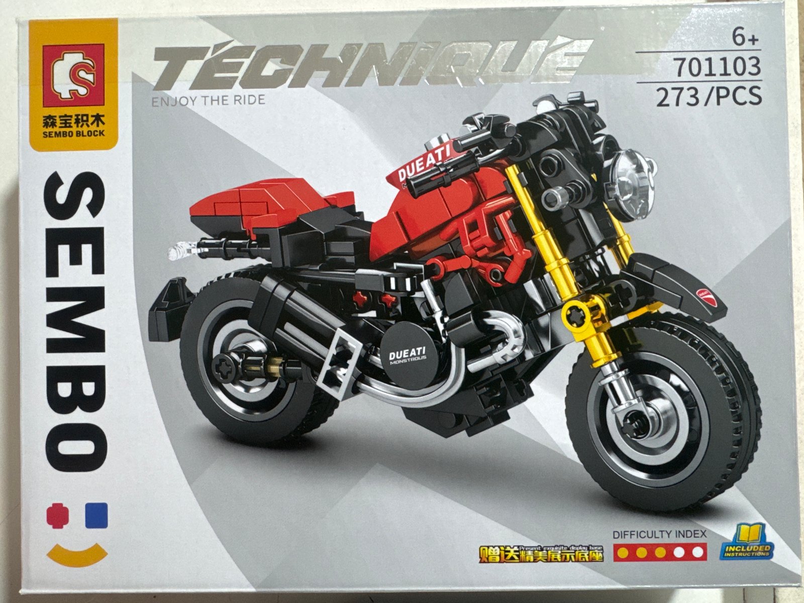 LESGO MOTO DUCATTI ROJA