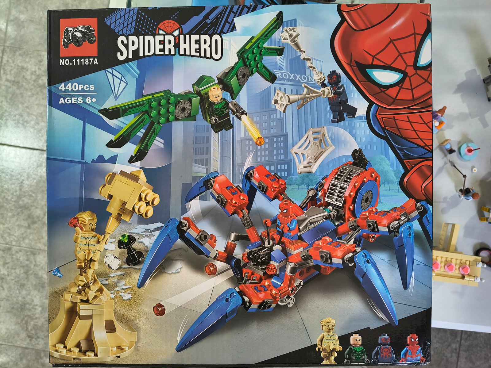 LES SPIDERMAN-SANDMAN-BUITRE